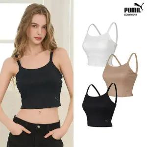 [푸마 바디웨어] 여성 드라이셀 골지 브라탑 3종세트