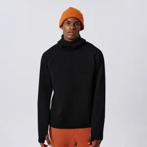 [롯데백화점]스파이더 남성 퍼포먼스 와플 후드 티셔츠 SPJWCNHD201MBLK