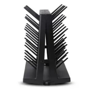 플라스크와 비커를 동시에 건조할 수 있는 과학실 양면 초자기구 건조대 연구실용