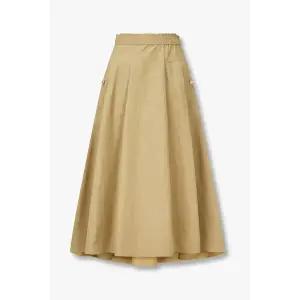 [GCUT](타임스퀘어점패션관)[25S/S] 핀턱 밴딩 플레어 스커트(7255335102)