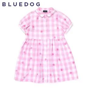 [블루독] 체크 퍼프 원피스 (PK) (택가159000원)
