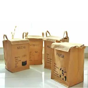 재활용 분리수거함 부직포 / 쓰레기 의류수거함