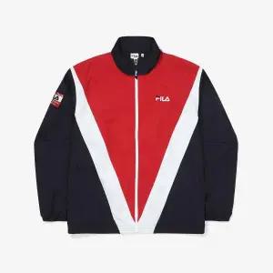 [휠라](광주신세계)[FILA] 브이 블러킹 오버핏 자켓 (FS2JKF2111X_HRD)