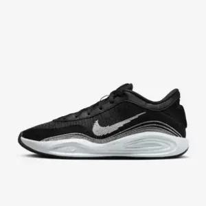 [Nike 국내매장판] 나이키 GT 허슬 아카데미 EP 블랙 흰검 농구화 FJ7808-003