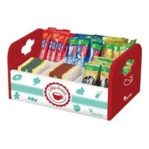 애니티 우드 커피차 정리함 TB-602 298x210x160  1개) 자재