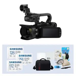 캐논 XA60 프로페셔널 캠코더 4K 20배 광학줌 터치스크린 메모리 8종패키지