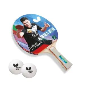 [정품] 버터플라이 쉐이크 탁구라켓 WAKABA 3000 / 25년신형