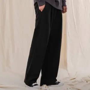 엘라모 사이드 패널 와이드 원턱 스?팬츠