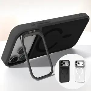 애플 아이폰 17 16 프로 맥스 에어/고급/맥세이프 호환/무선충전 지원/스탠드/거치대/슬림/이중구조/실리콘 하드/카메라 렌즈 보호/풀커버/매트/블랙/정품/범퍼/추천/아머/명품/예쁜/컬러/디자인/스타일/케이스