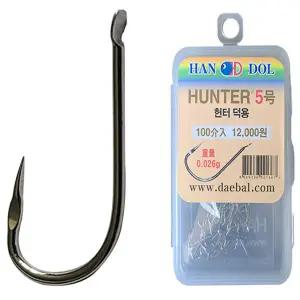 논산/한국낚시물류/한돌상사/HUNTER/헌터/무미늘 바늘/100개