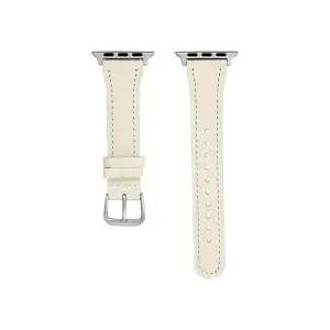 :매장정품: LLOYD [애플워치 38-41mm 호환] 크림화이트 프리미엄 가죽스트랩 LL2S21603P 198128 911RB