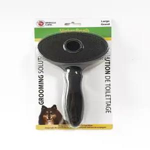 미라클 슬리커 하드브러쉬Large 애견 엉킨털 죽은 털 제거 전용 강아지 빗