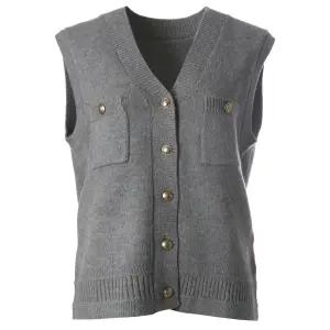 [롯데백화점]크레송 단추앞트임니트베스트 NWCFNPC3