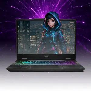 MSI 15인치 인텔코어7 240H RTX5050 D5-8GB 512GB Win11Home PD충전 게이밍 사이보그 15 B2RWEKG-C7 HMC 마