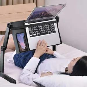 누워서도 쓰는 노트북 책상 거치대 간이책상 침대노트북 독서받침대 누워서보는독서대