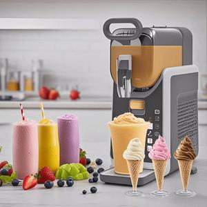 미니슬러시기계 가정용 슬러시 메이커 그레이 1구 슬러쉬머신