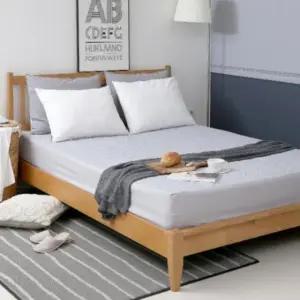 고품질 누빔 매트리스 커버 매트 패드 침구 시트 슈퍼 싱글 (WFK3T6O)