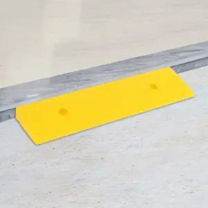 계단 문턱 휠체어 진입판(50x13x3cm) (옐로우)/문지방 경사로 현관 장애인 노약자 진입 경사 발판 오름