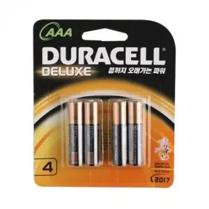 알카라인 AAA 배터리 건전지 4개입 리모컨 장난감 (WFK5XGC)
