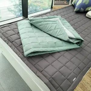 국산 밴드있는 공장직송 침대패드 먼지없는 차렵누빔 봄가을 S SS Q 침대 요 커버 패드 냉감쿨 봄가을