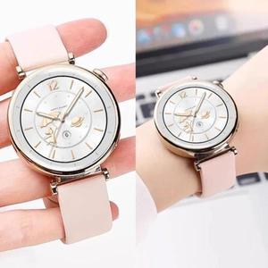 18mm 실리콘 시계줄 스트랩 스트랩 팔찌 (화웨이 워치 GT 4 5 Pro 호환) 여성용 교체 손목 밴드