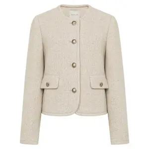 [케네스레이디](광주신세계)[BYLYNN][케네스레이디]매튜브 라운드넥 울 자켓 EGJKOK9900