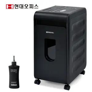 [현대오피스] 문서세단기 저소음 12매 22L PK-1223CD + 오일 자동절전 파쇄기 세절기