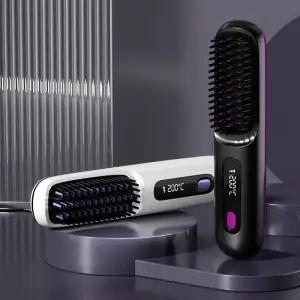 무선 헤어 빗고데기 35W C타입충전 뿌리볼륨 매직기