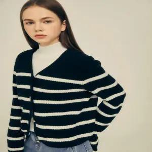 [GUESS]게스진 여성 골드버튼 스웨터 가디건(OO4S2683)