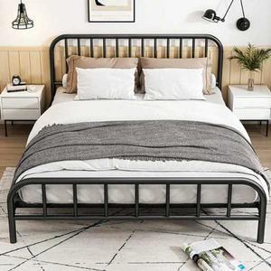 더블 싱글 침대프레임 수납침대 철제침대 라지킹 검정색