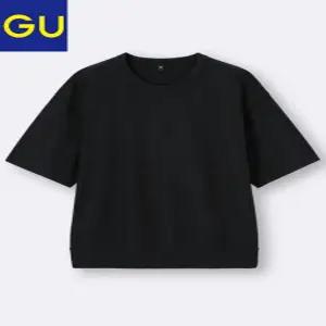 [GU][국내배송ㅣ일본매장판] GU (공용) 스웨반팔티 Overfit T-shirt(スウェT)