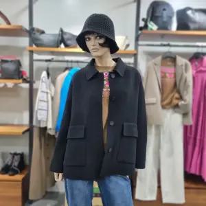 베네통/애플아울렛/알렉산더 니트 등판 핸드메이드 코트/BACTA1561