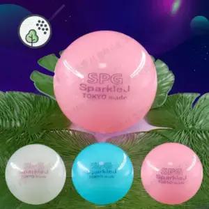 [SPG 코리아/26년신형] 야광 축광 삿포로 파크골프 공 스파클제이 민무늬 4겹구조