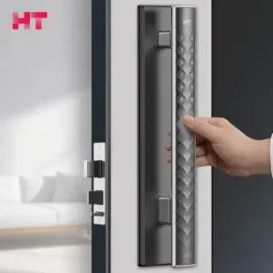 현대에이치티 디지털도어락 핸들고정형 즉시잠김 현관문 설치 TDL-A5001