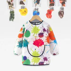 아트조이 어린이 긴소매 미술 가운 그래피티 페인팅 김장 놀이 다용도 방수 앞치마 (4colors)