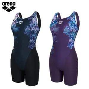 아레나 여성수영복 에버로즈 3부 반신 U백 A5FL1LD45