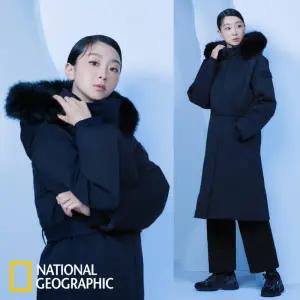 [롯데백화점]내셔널지오그래픽 여성 아틀라스 프리미엄 롱기장 구스 다운 점퍼 N234WDW180