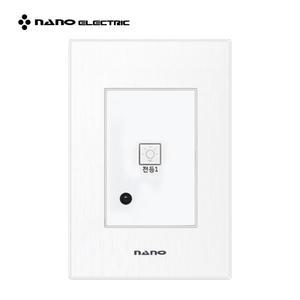 나노전기 아트2 전자식 터치 스위치 1구 화이트