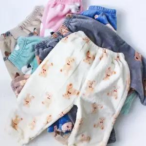 7종 아동 유아 극세사 잠옷바지 아기 수면바지 어린이 아이 잠옷 홈웨어