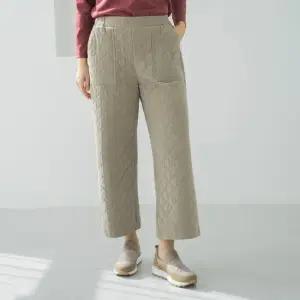 엄마옷 마담4060 항아리누빔배기팬츠 데일리룩 여성 -ZPN2511009-