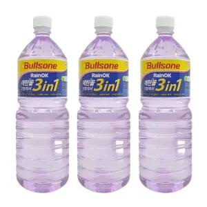 BULLSONE 불스원 3IN1 에탄올워셔액 1.8L X 3개