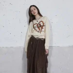 [에고이스트](대전신세계)[HERITAGE] 절개 배색 스트랩 루즈핏 티셔츠 (ER4CL061)