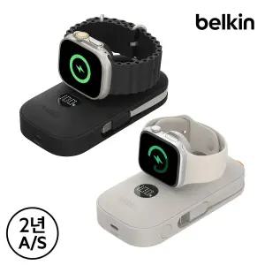 [벨킨] 10000mAh 애플워치 겸용 휴대용 고속 무선 충전 보조배터리 BPD012