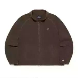 lee 폴라 플리스 집업 자켓 브라운