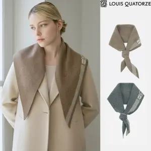 루이까또즈 마리애비뉴 캐시미어 삼각 양면 머플러 1EKC002