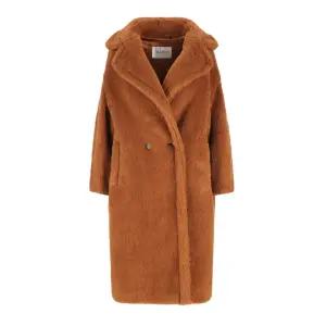 26SS 막스마라 TEDGIRL 테드걸 테디 베어 아이콘 코트 토바코 TEDGIRL 011