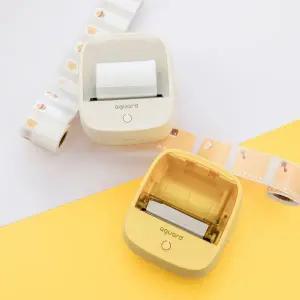 [아가드] 이지 라벨프린터 네임 스티커 라벨기 휴대용 무선 미니 프린터기