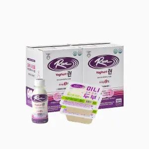 [롯데백화점]신앙촌 [신앙촌] 프로바이오틱스 런요구르트 24병 + 국산 미니두부 2모