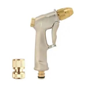 SSZ 황동소재 고압 물분사기 세차 청소 워터건(호스내경 13-16mm) 차량세차 테라스청소 유리창 호스분사기