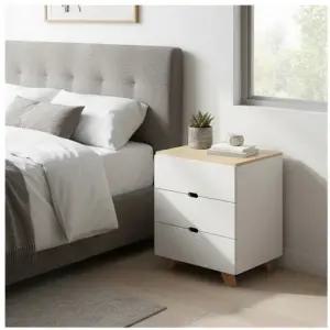 400 3단서랍장 협탁 가구 보조테이블 침실가구 인테리어 침대협탁